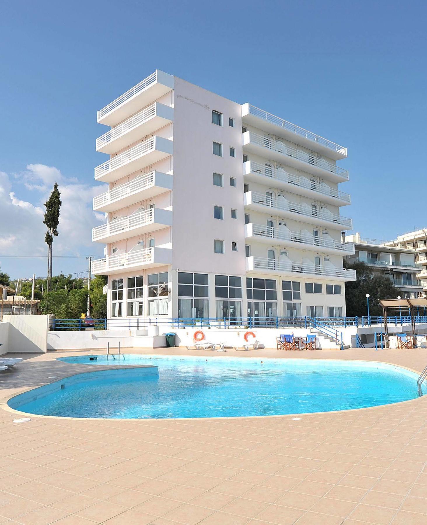 Attica Beach Hotel Мати Экстерьер фото